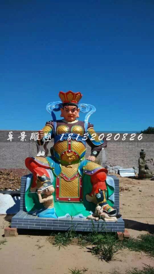 玻璃鋼四大天王雕塑，玻璃鋼神仙雕塑 (2)