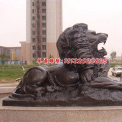 銅獅子，西洋獅子銅雕