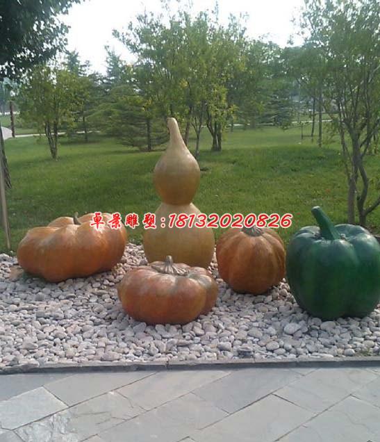 玻璃鋼蔬菜雕塑，公園玻璃鋼雕塑