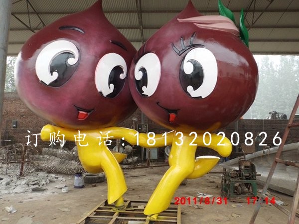 玻璃鋼卡通雕塑，玻璃鋼抽象雕塑