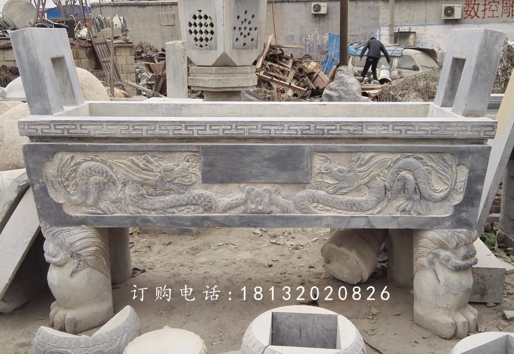 石雕鼎，青石鼎雕塑