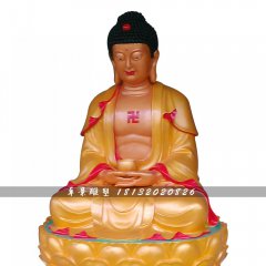 玻璃鋼佛像雕塑，如來(lái)佛雕塑