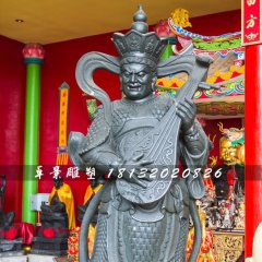 持國天王銅雕，四大護法銅雕