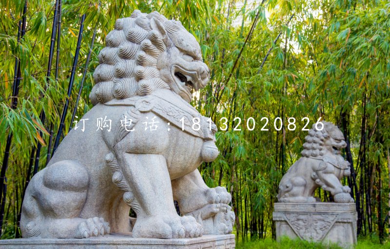 北京獅，大理石獅子