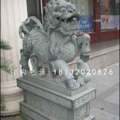 麒麟雕塑，青石動物雕塑