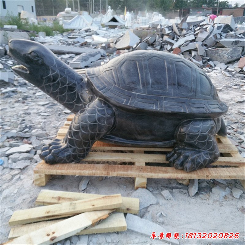 烏龜石雕,青石動物雕塑